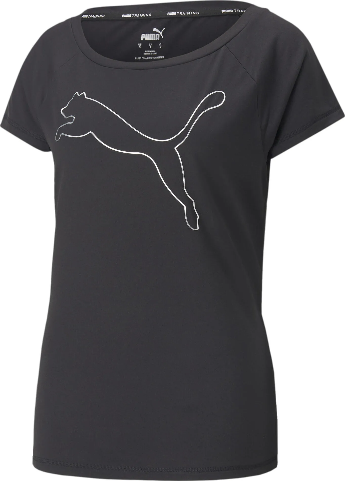 Puma Train Favorite Jersey Cat Tee - Damen Laufshirt