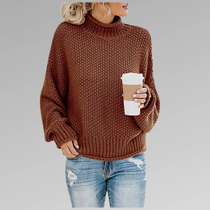 Saint Cantelle Rollkragenpullover | Gemütlicher warmer Winterpullover für Damen